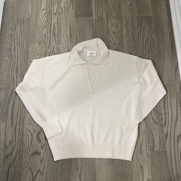 Aritzia Sweaters - NEVER WORN Aritizia Wilfred Polo Sweater
